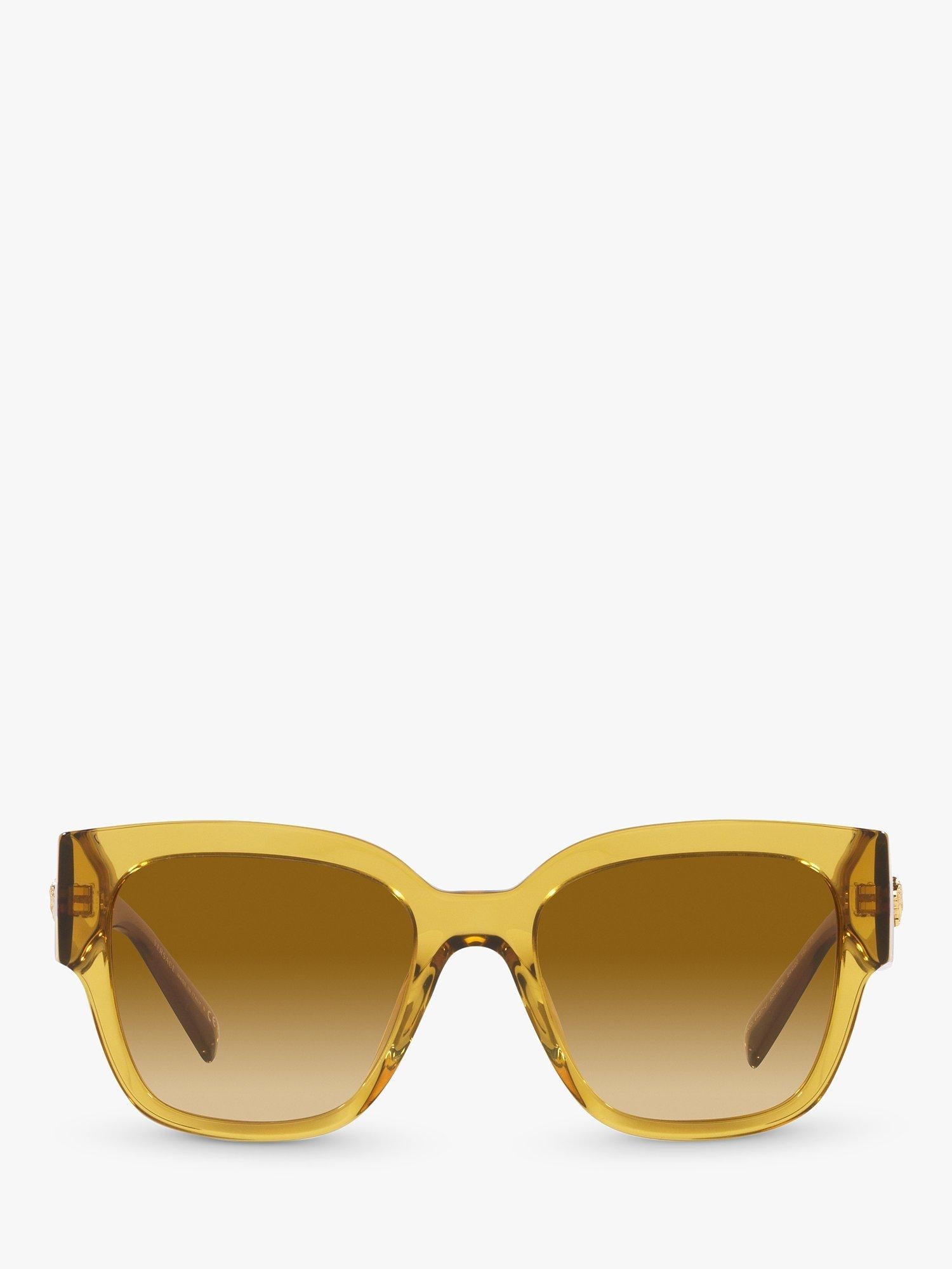 Versace pillow sunglasses honey brown gradient - British product