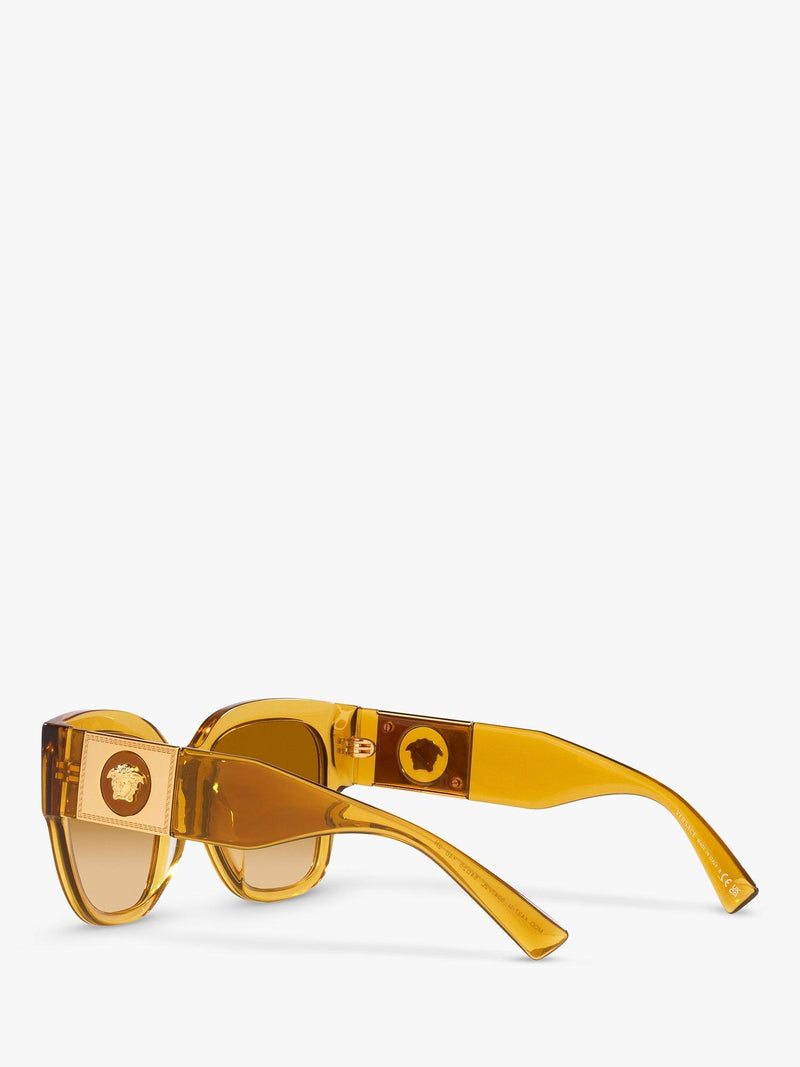 Versace pillow sunglasses honey brown gradient - British product