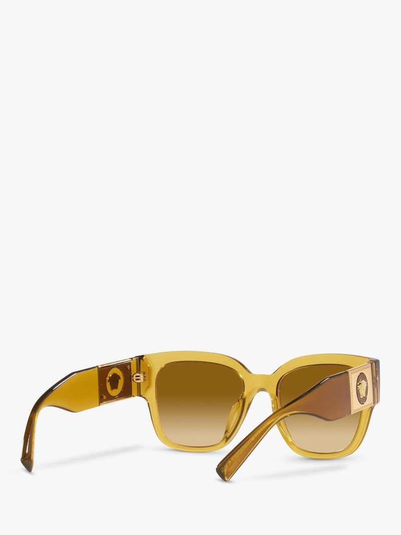 Versace pillow sunglasses honey brown gradient - British product