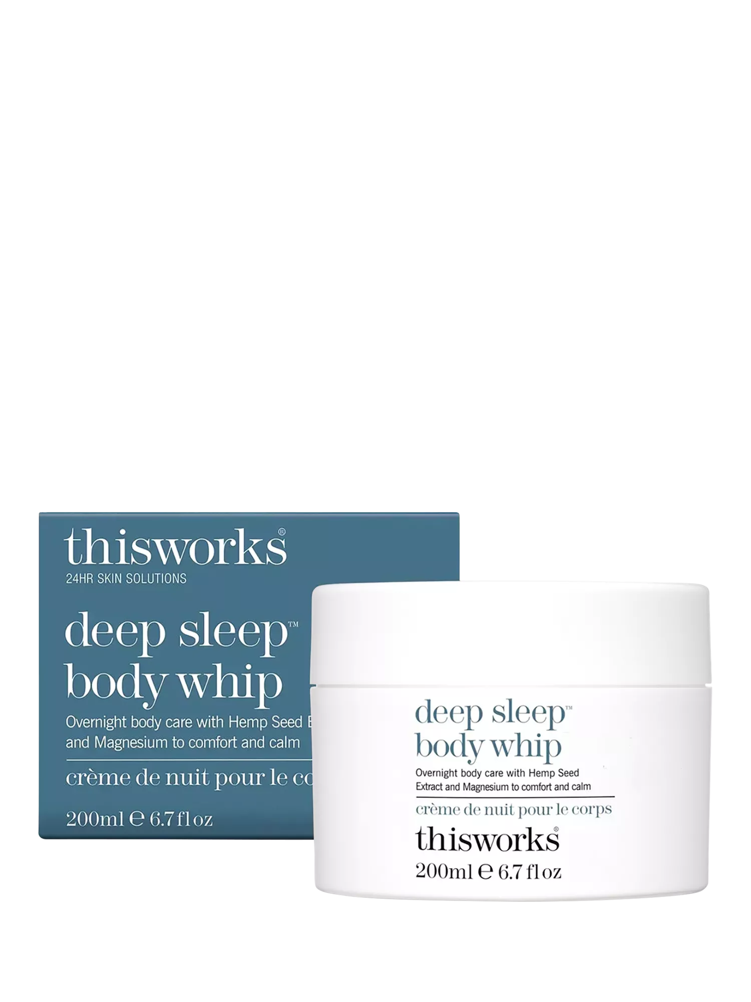 This Works Deep Sleep body whip 200ml, imported from the UK