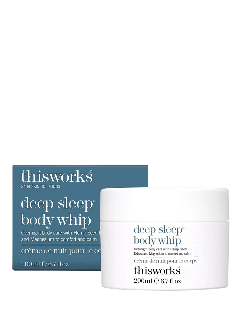 This Works Deep Sleep body whip 200ml, imported from the UK