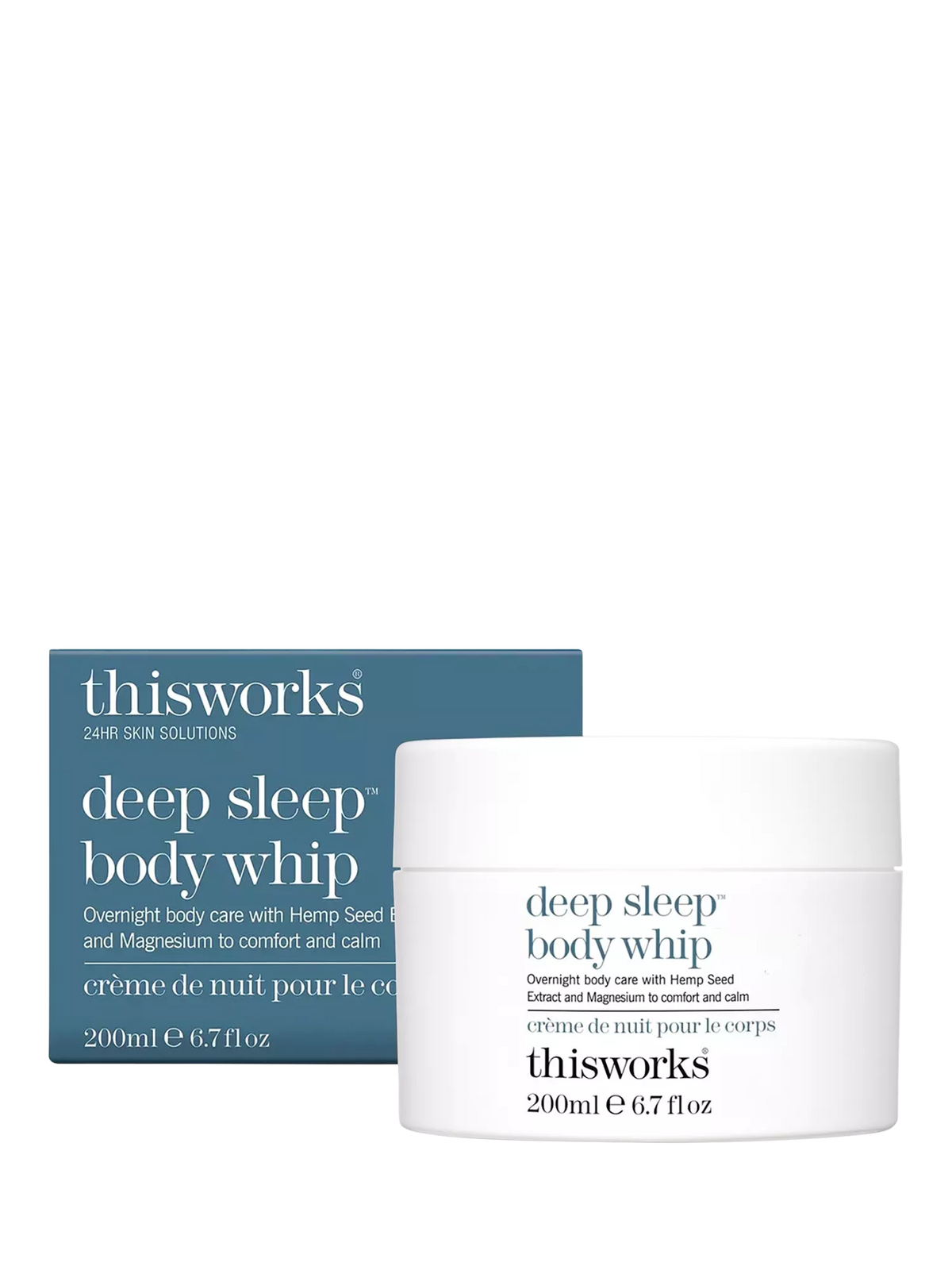 This Works Deep Sleep body whip 200ml, imported from the UK