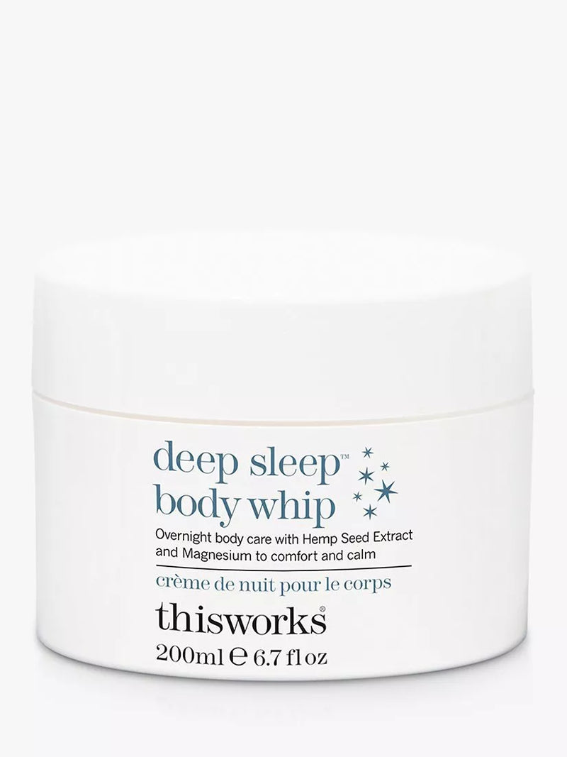 This Works Deep Sleep body whip 200ml, imported from the UK