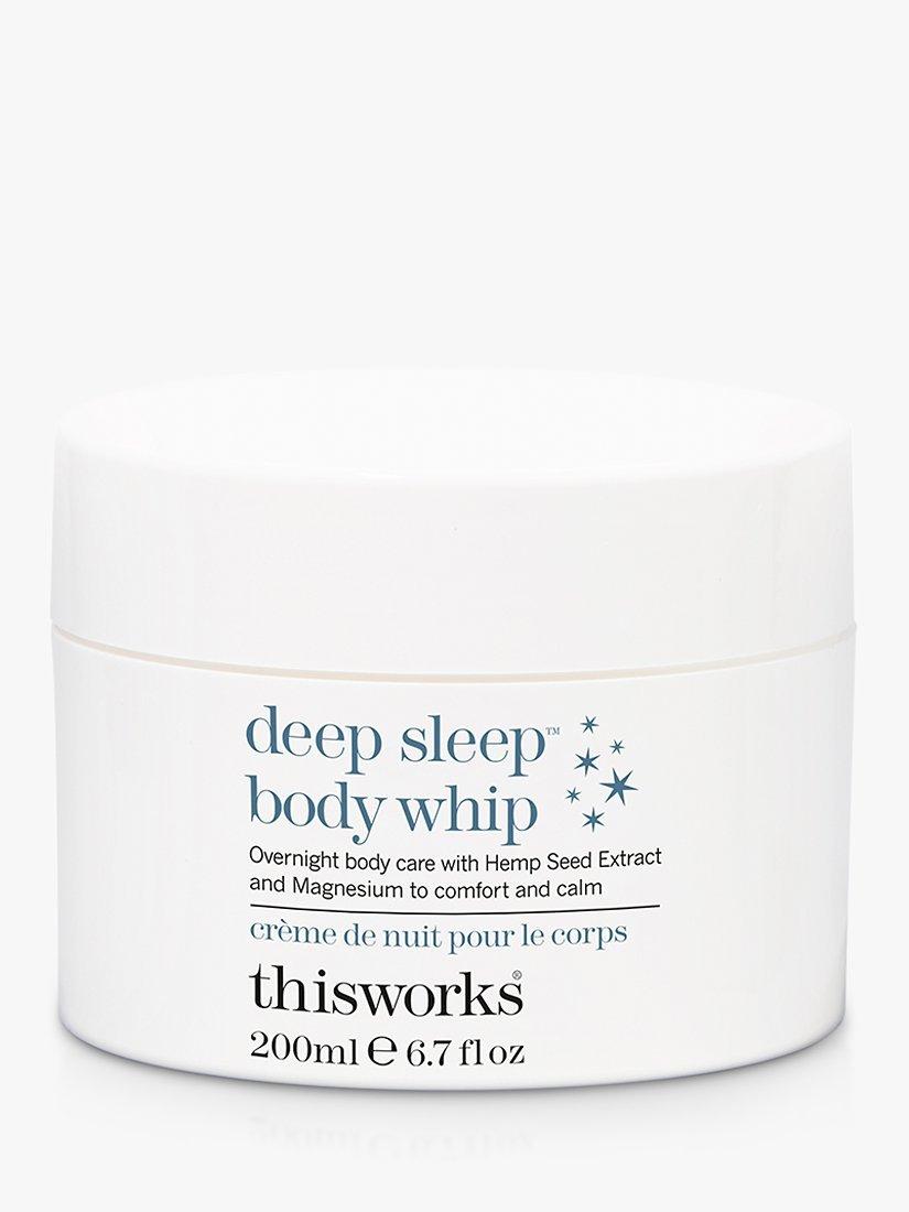 This Works Deep Sleep body whip 200ml, imported from the UK