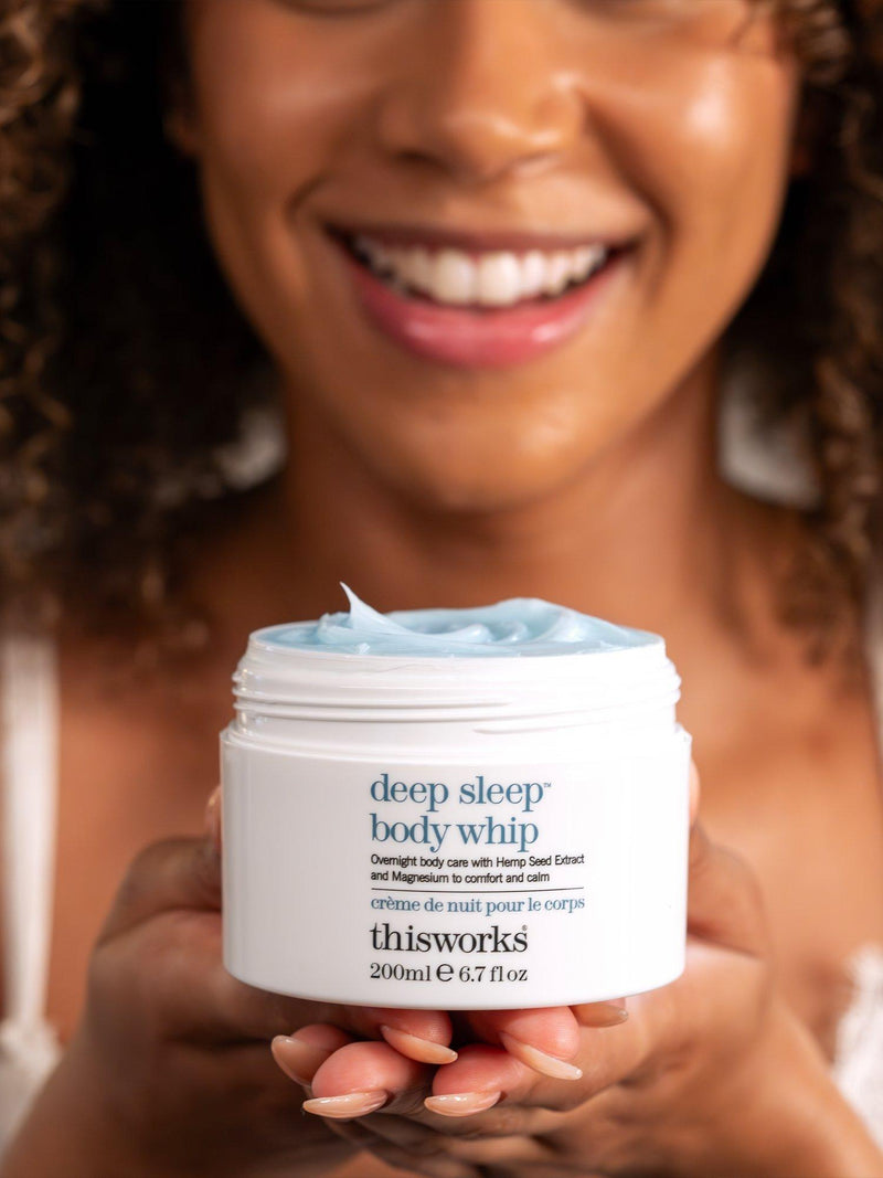 This Works Deep Sleep body whip 200ml, imported from the UK