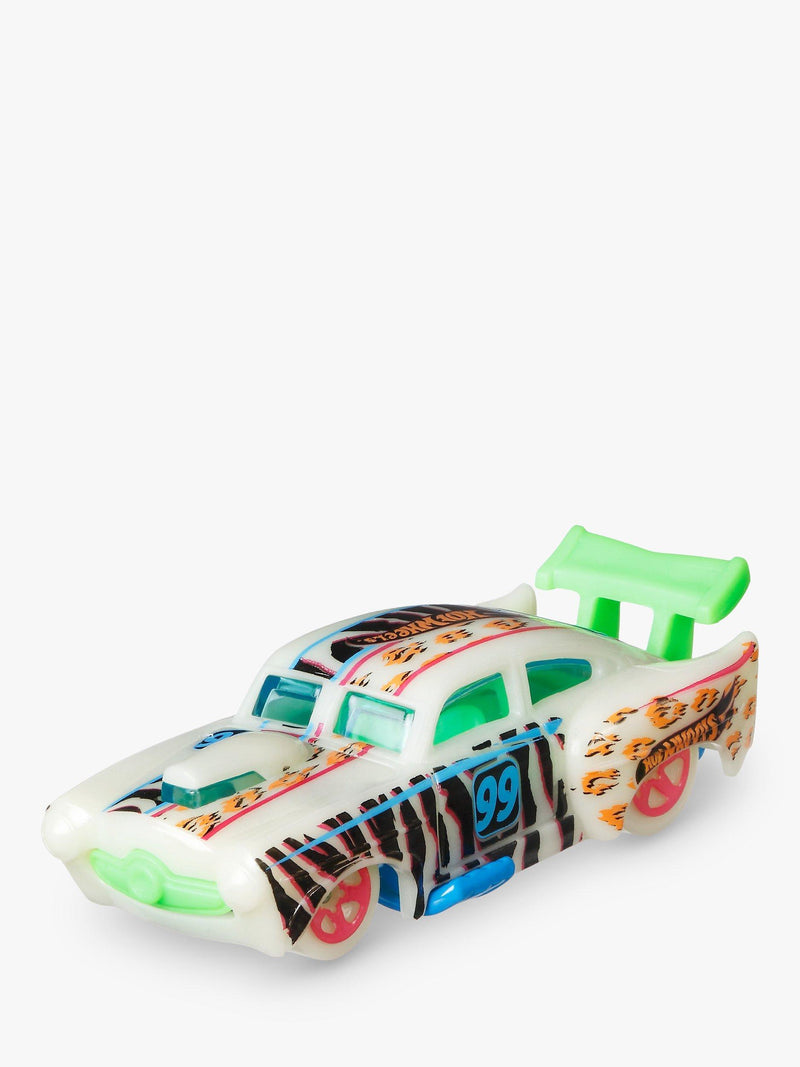 Hot Wheels monster trucks glow in the dark toy set (British brand)