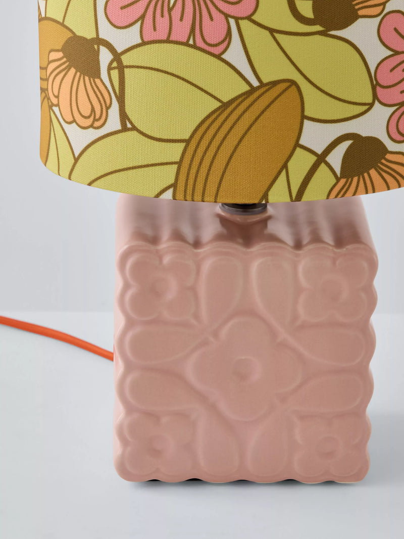 Orla Kiely table lamp light pink H37.5cm, UK version