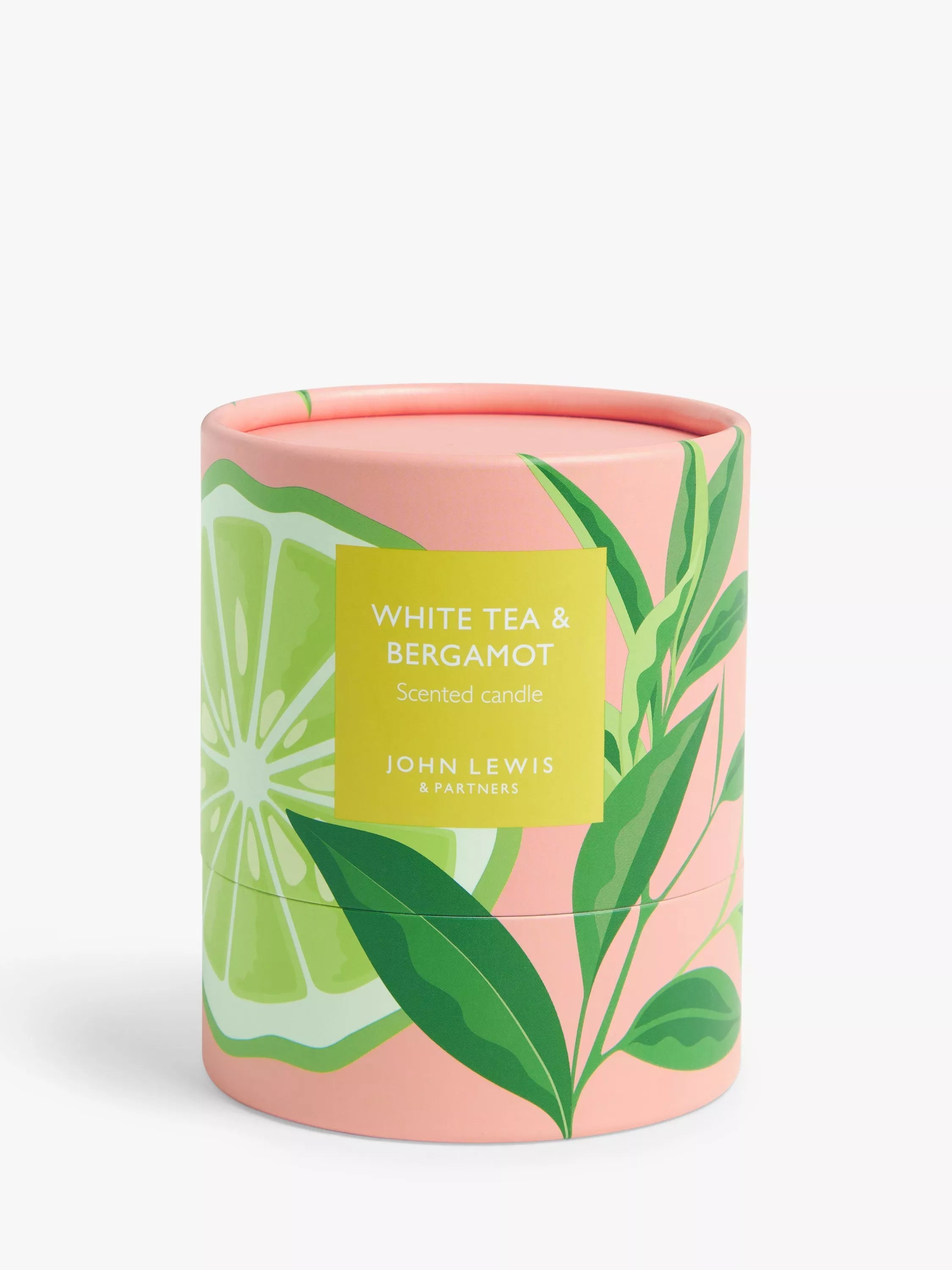 John Lewis white tea bergamot scented candle 200g (British brand)