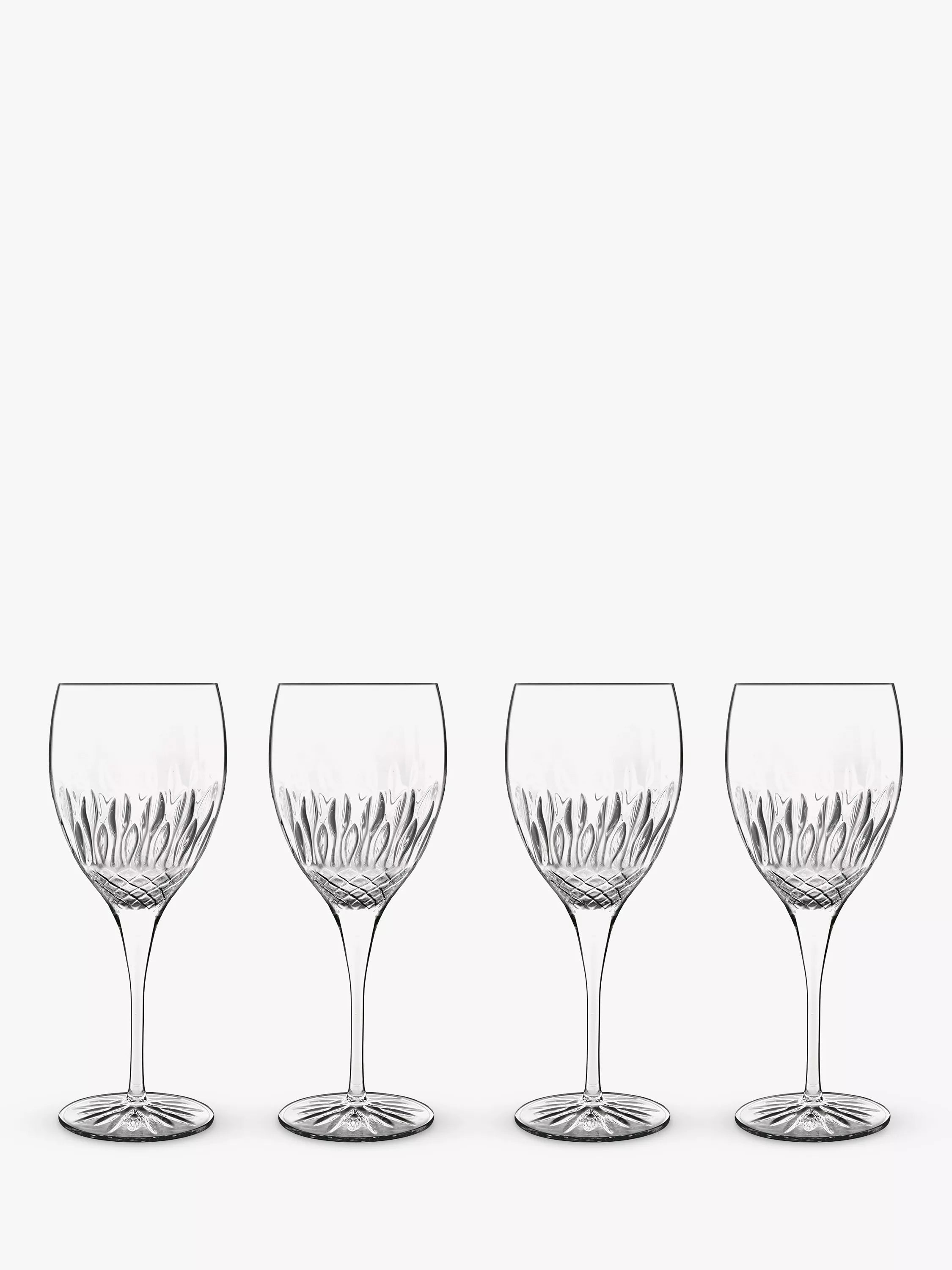 Luigi Bormioli red wine glasses set of 4 520ml (British brand)