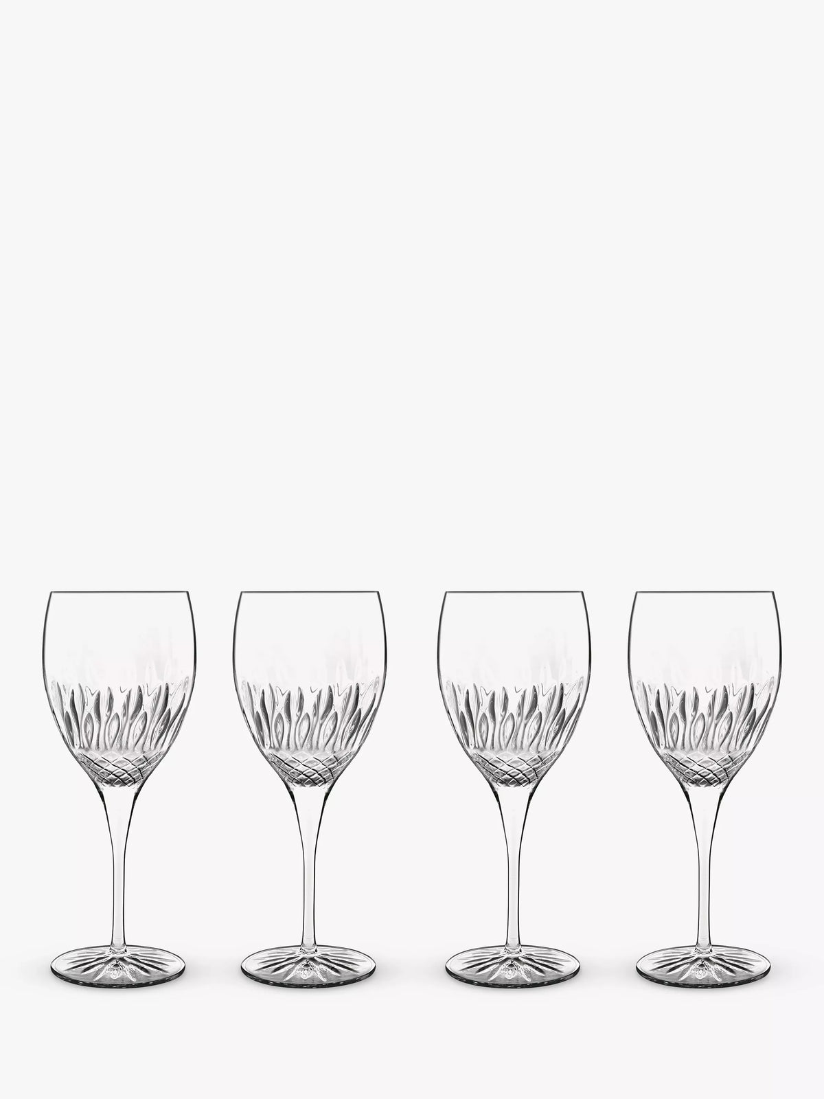 Luigi Bormioli red wine glasses set of 4 520ml (British brand)