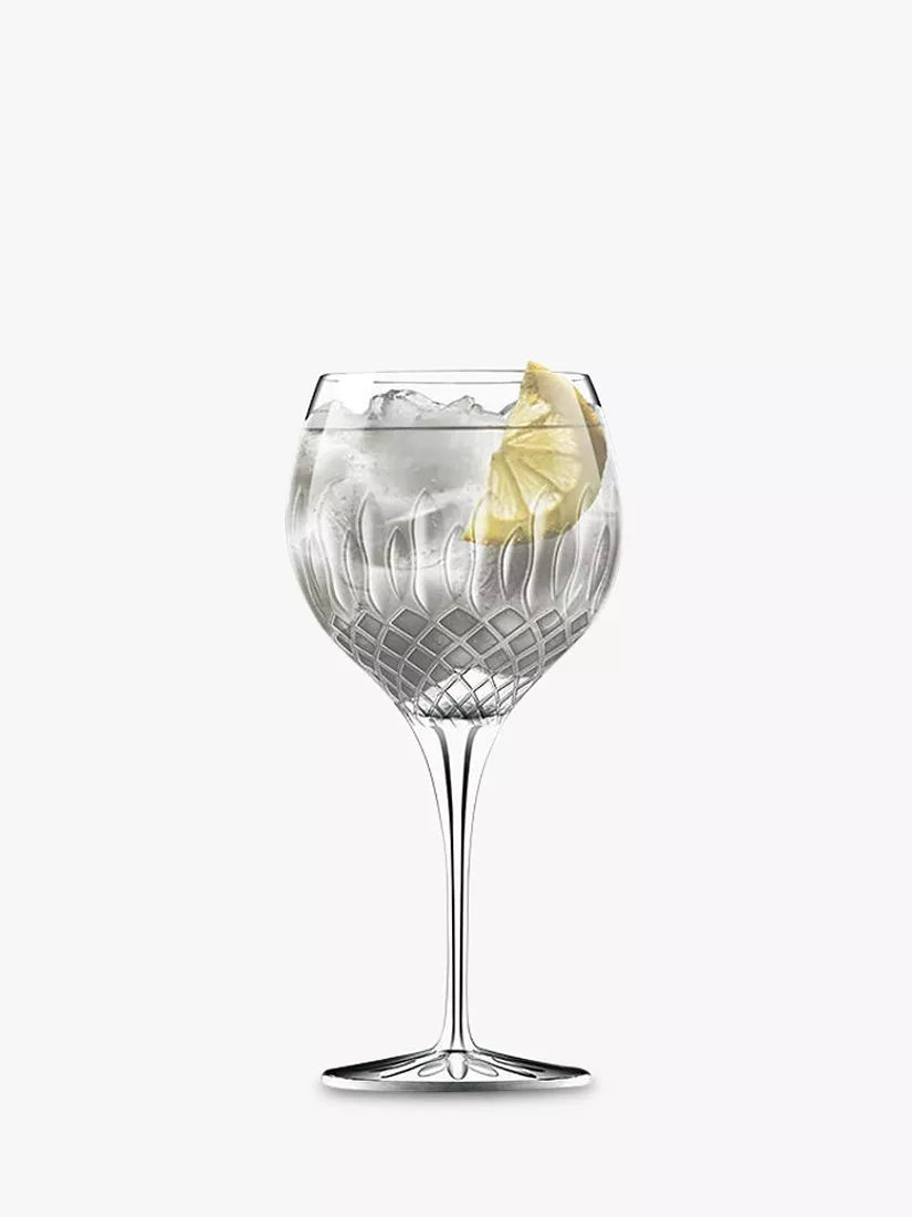 Luigi Bormioli gin balloon glasses set of 4 650ml - British product