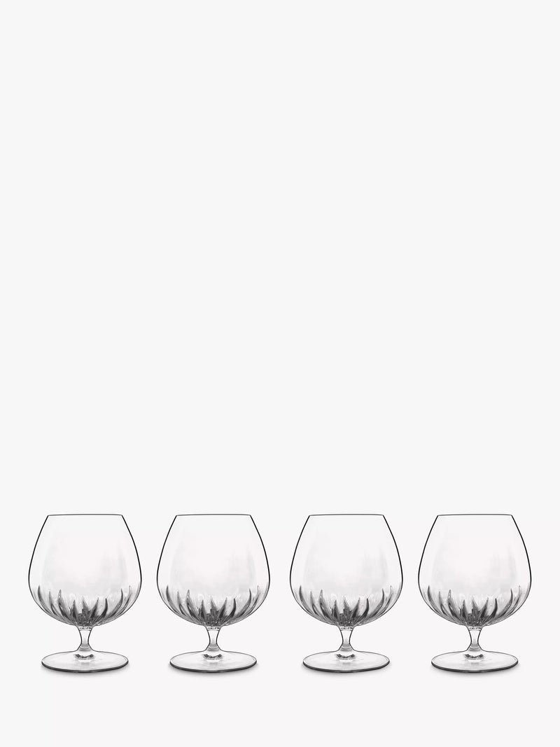 Luigi Bormioli cognac glasses set of 4 465ml, imported from the UK