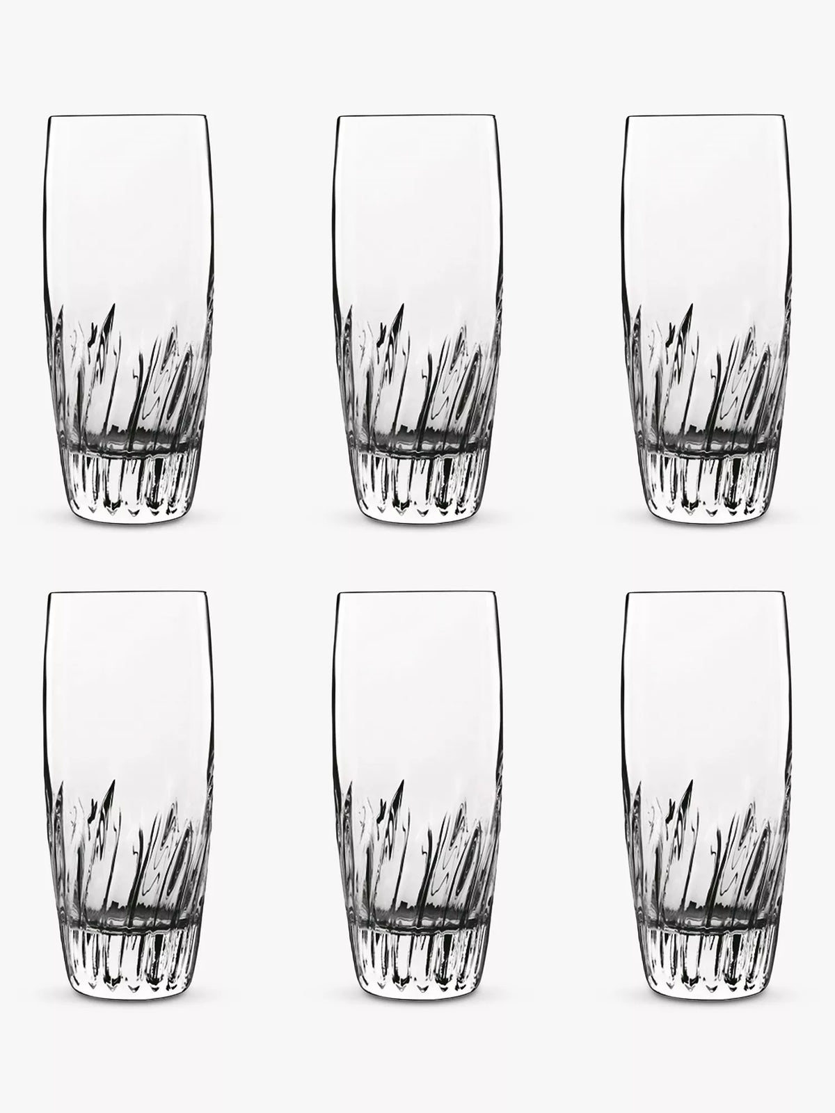 Luigi Bormioli highball glasses set of 6 435ml, UK version