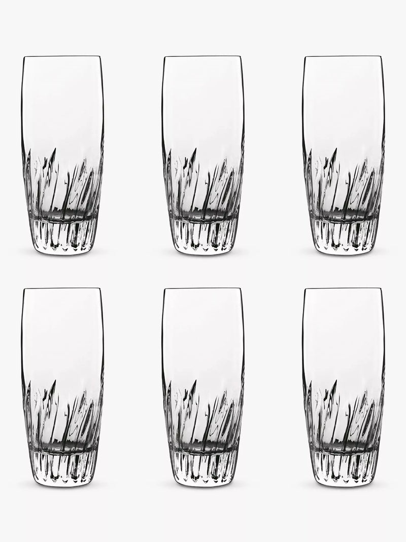 Luigi Bormioli highball glasses set of 6 435ml, UK version