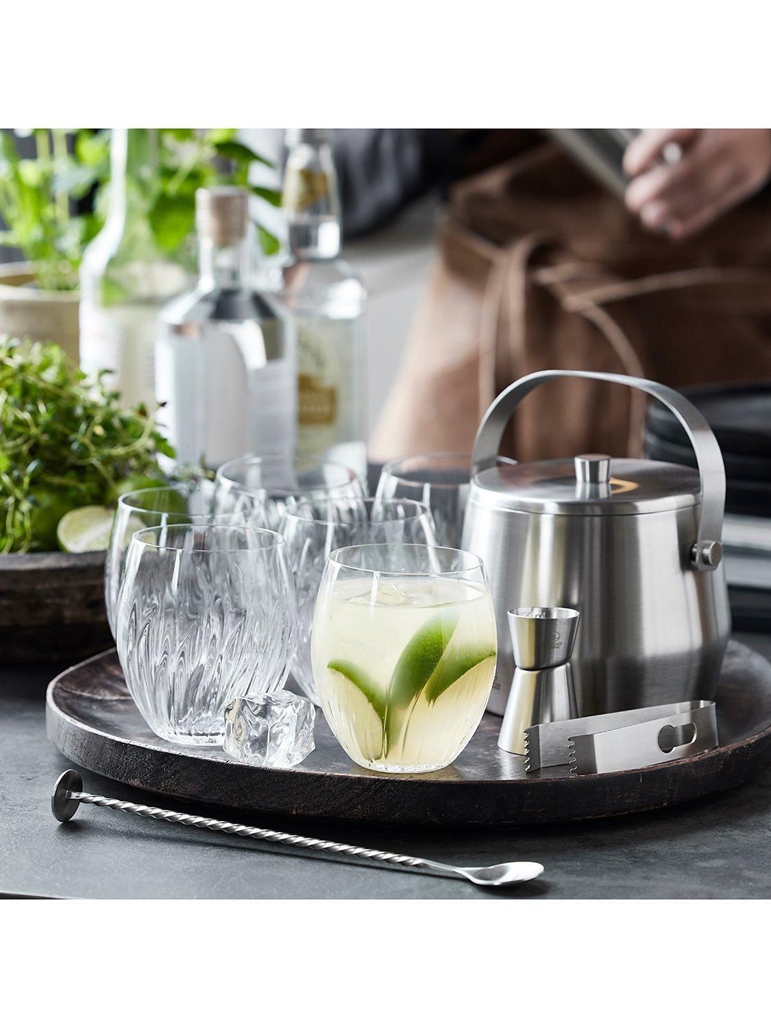 Luigi Bormioli clear tumblers 500ml set of 6 - British product