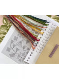 Historical Sampler Company Our Year cross stitch sampler kit (British brand)