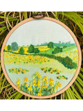 Rowandean Fields of Gold embroidery kit, imported from the UK