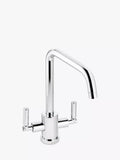 Abode Atlas Quad monobloc 2 lever kitchen tap - British product