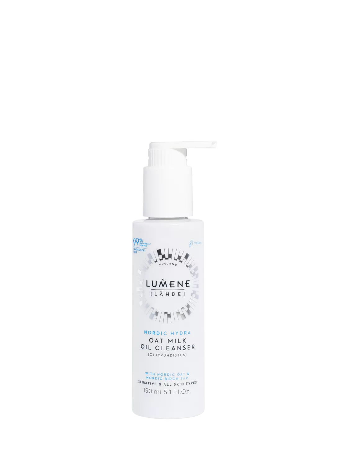 Lumene Lahde Nordic Hydra Oat Milk Cleanser 150ml, UK version