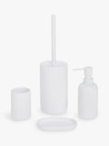 John Lewis Matt Finish Toilet Brush 35cm, UK version