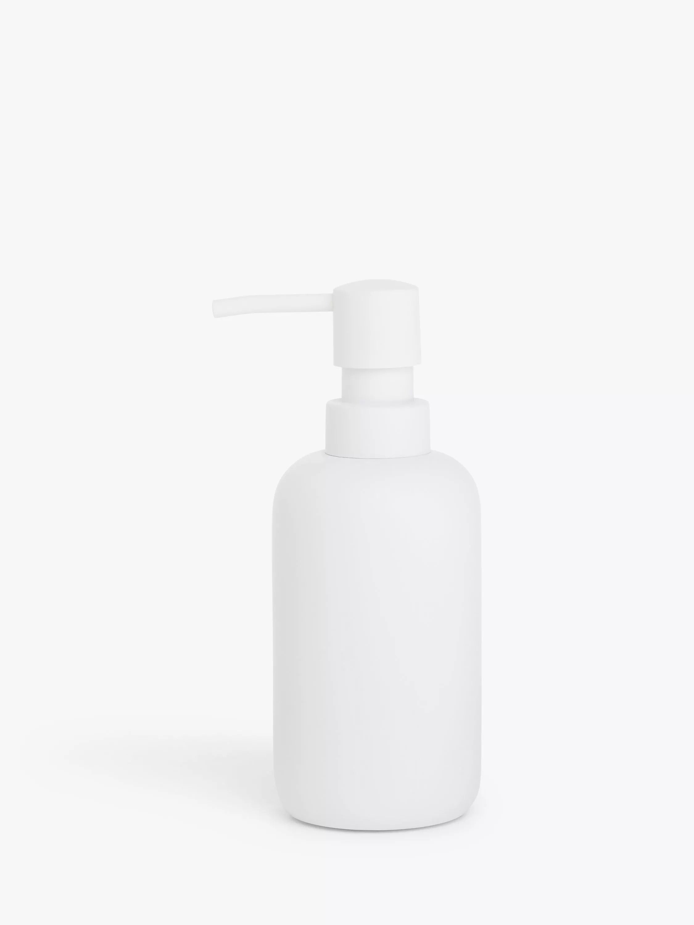 John Lewis Matt Finish Soap Pump - White