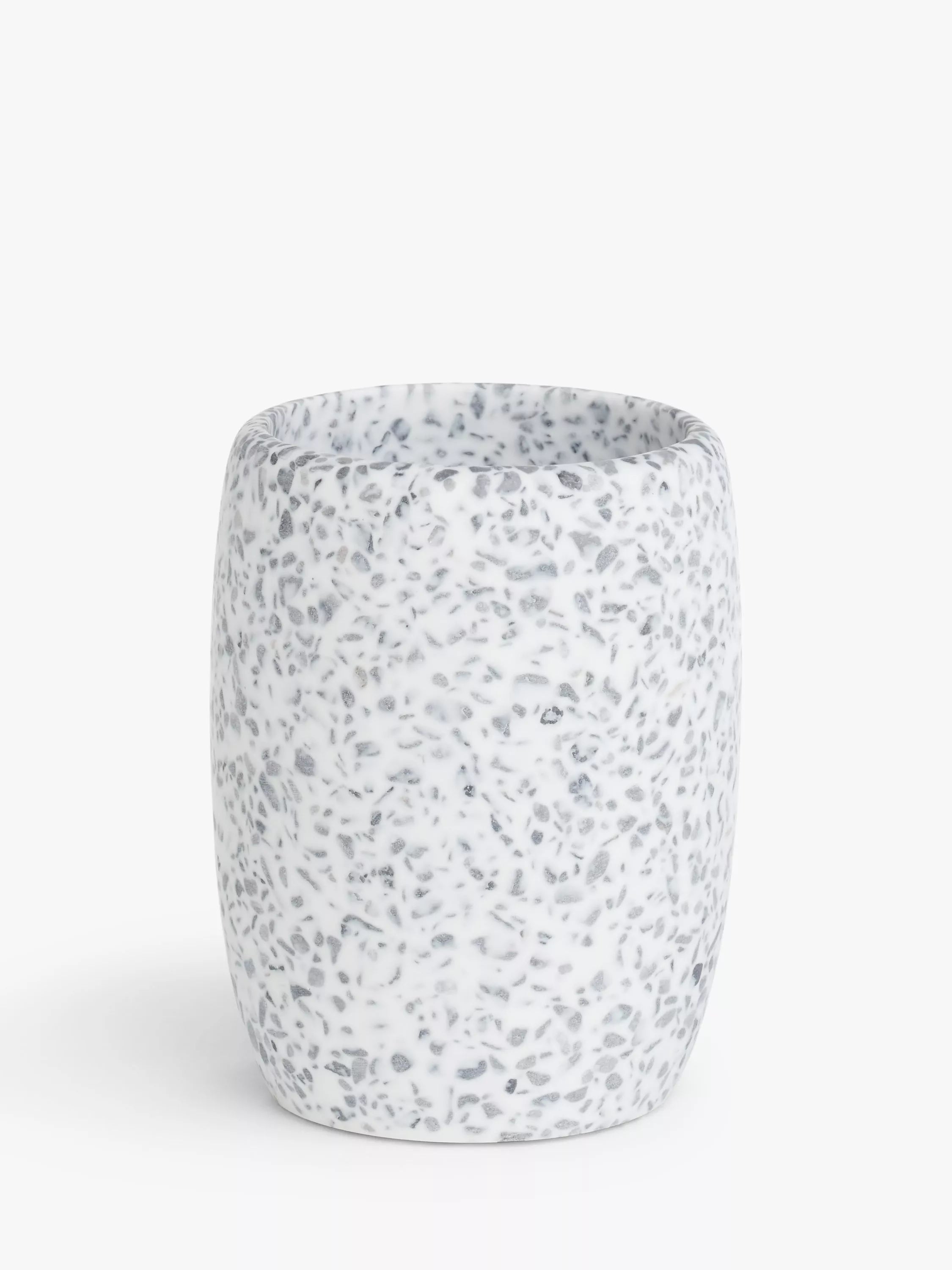 John Lewis terrazzo look bathroom tumbler, UK version
