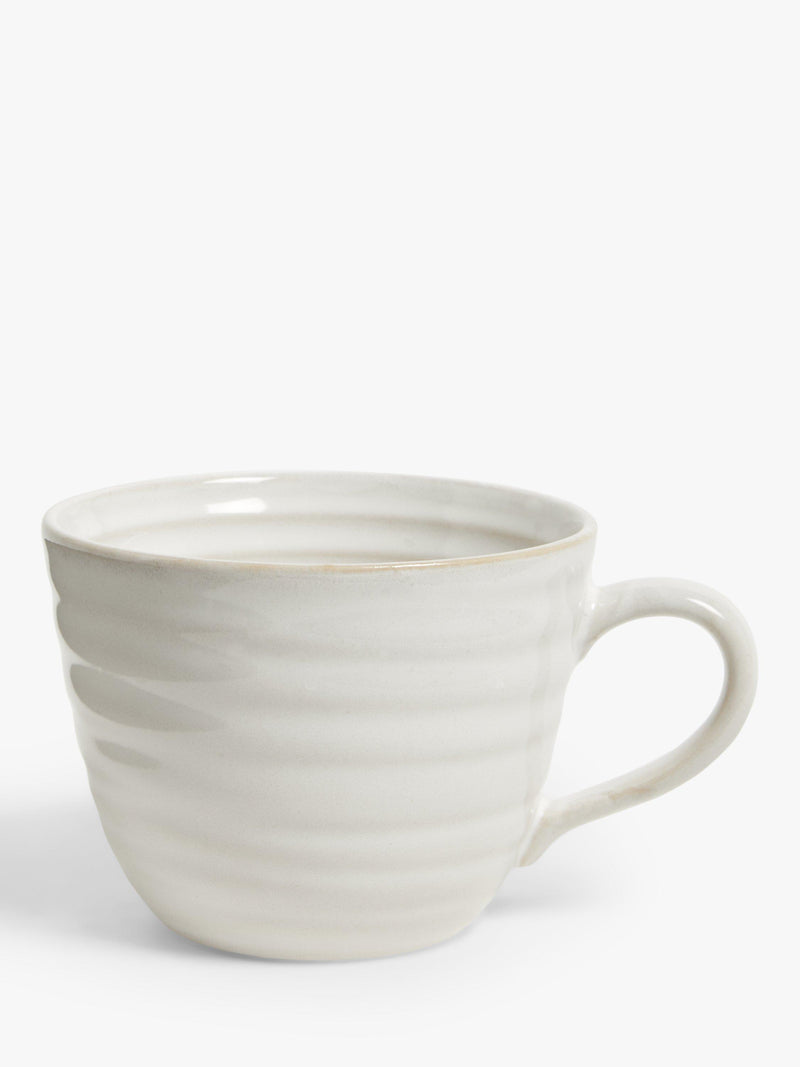 John Lewis Barista Cappuccino Coffee Mug White 508ml, UK version