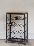 nkuku Obra wine rack 12 bottle, imported from the UK