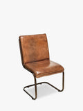 nkuku Narwana desk chair aged tan leather, UK version