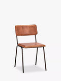 nkuku Ukari leather dining chair - British product