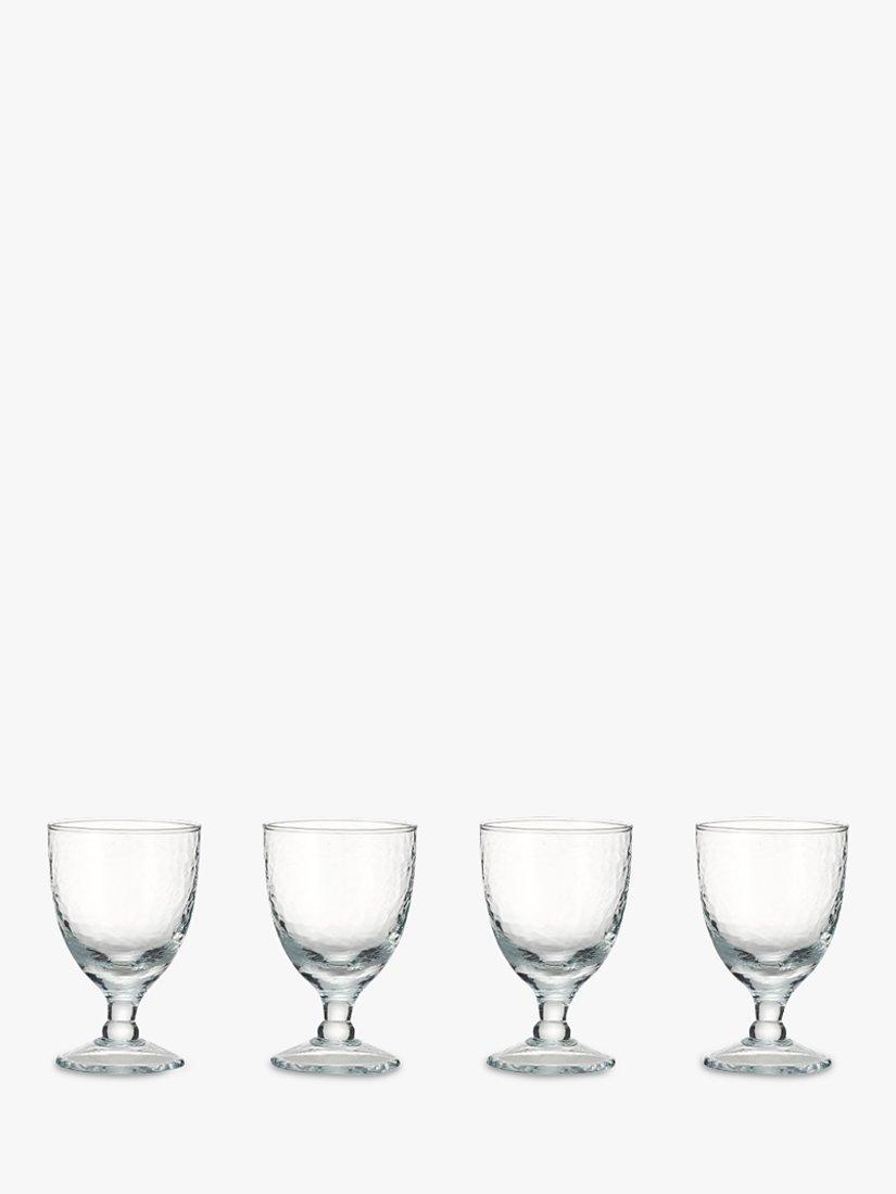 nkuku Yala wine glass set of 4 240ml clear (British brand)