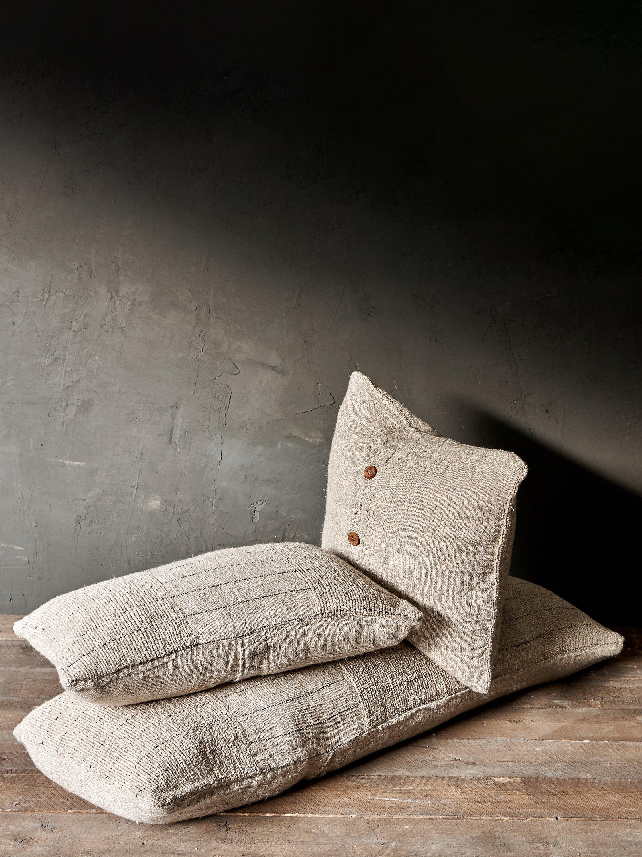 nkuku Mayla square cushion cover 50x50cm (British brand)