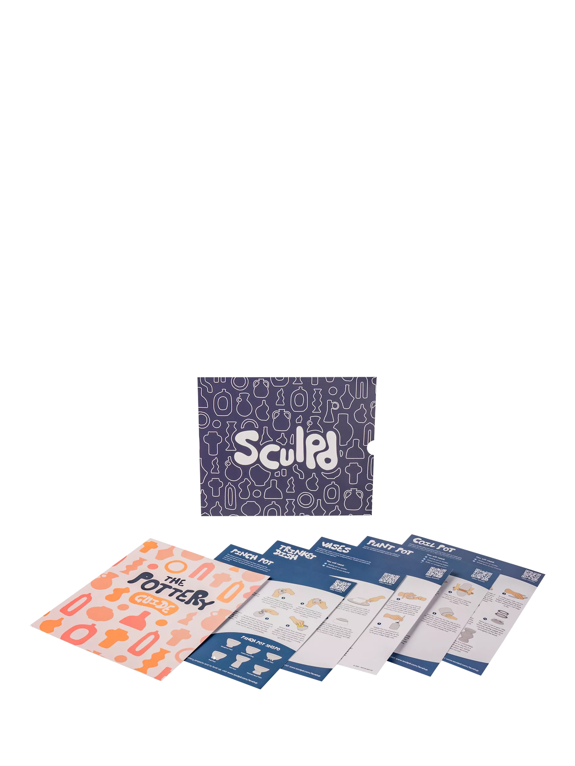 Sculpd pottery starter kit gloss finish 2.5kg, imported from the UK