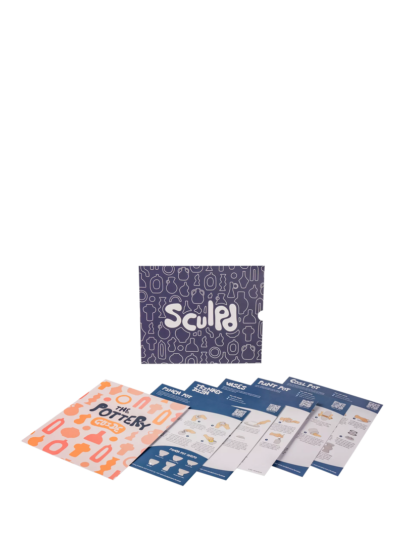 Sculpd pottery starter kit gloss finish 2.5kg, imported from the UK