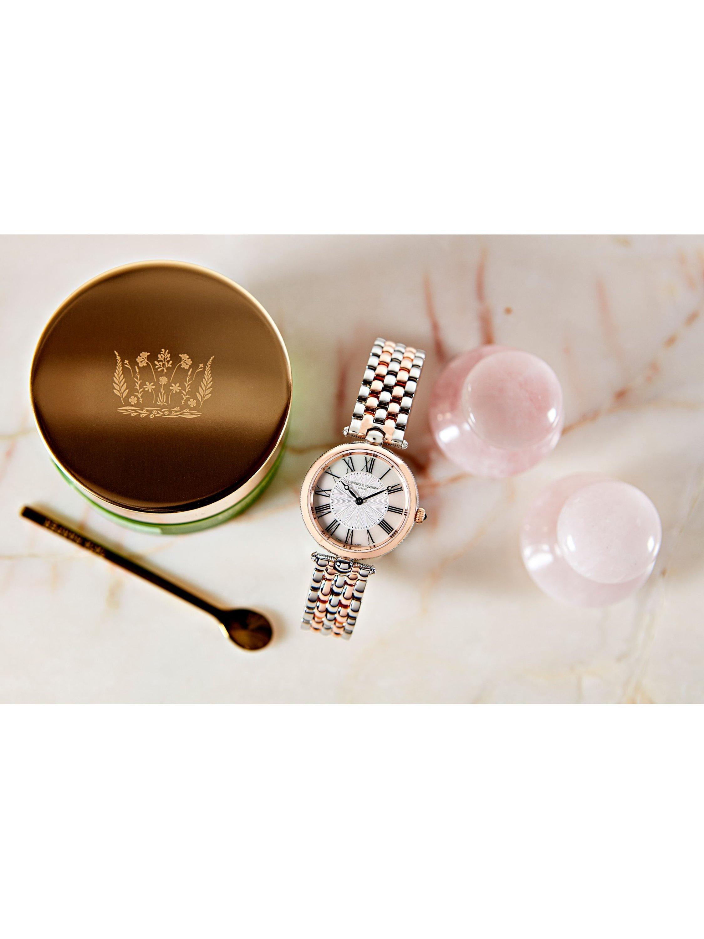 Frederique Constant two-toned Art Deco watch, imported from the UK