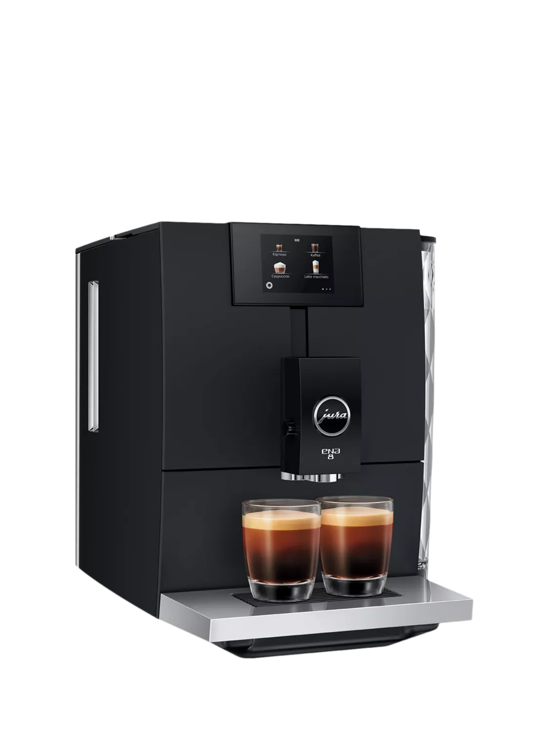 JURA ENA 8 compact coffee machine Metropolitan Black (British brand)