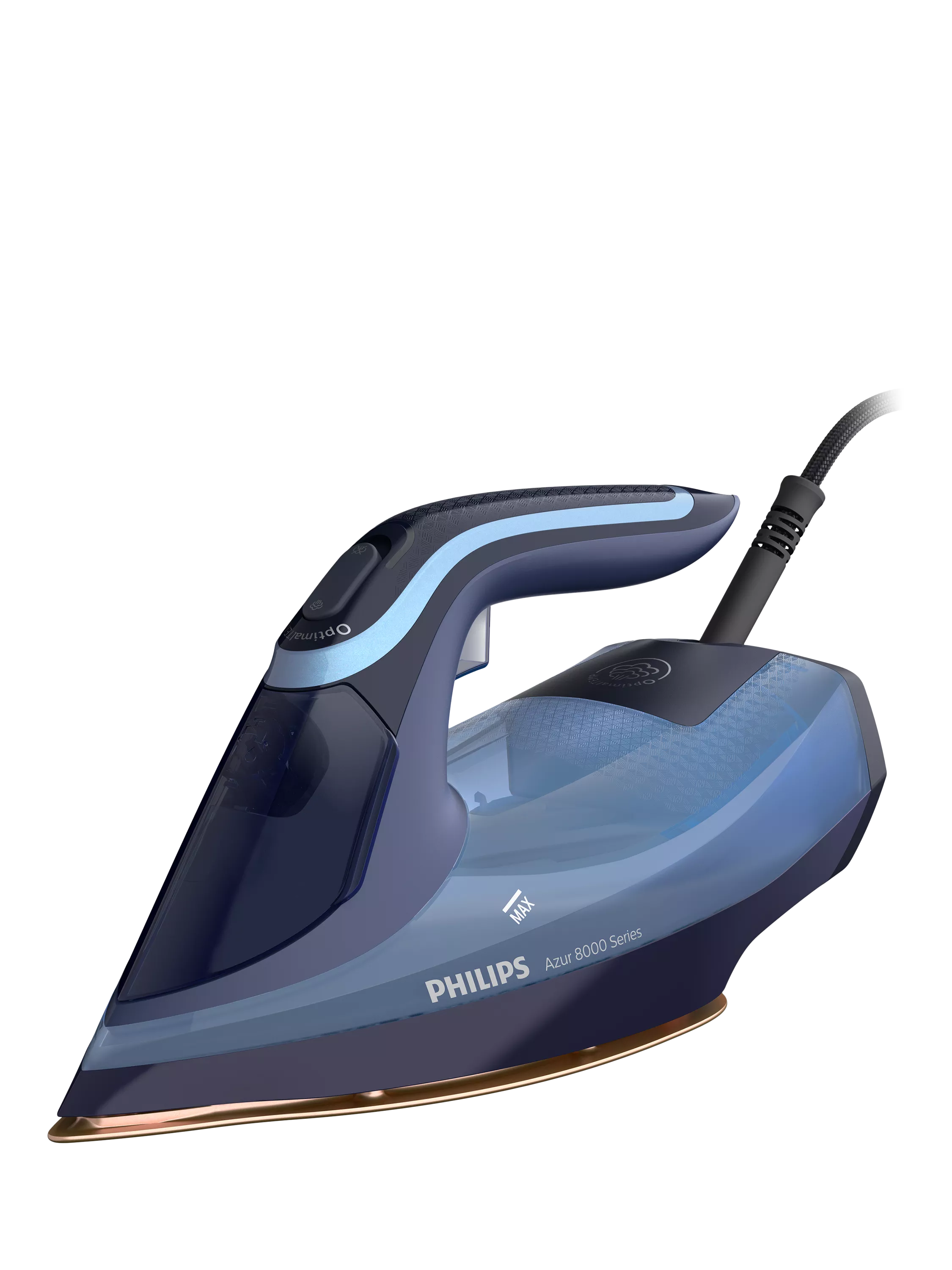 Philips Azur 8000 Series steam iron DST8020/26 Light Blue, UK version