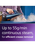 Philips Azur 8000 Series steam iron DST8020/26 Light Blue, UK version