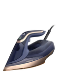 Philips Azur 8000 steam iron dark blue ceramic sole plate, UK version
