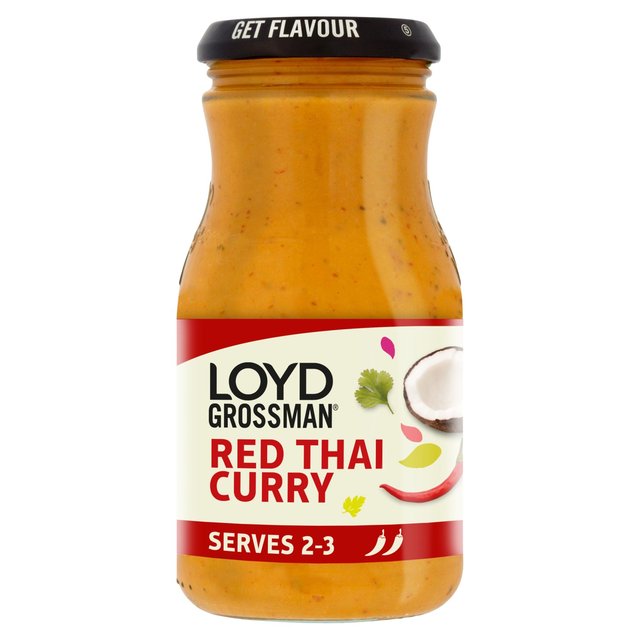 Loyd Grossman Thai Red Curry Sauce   350g