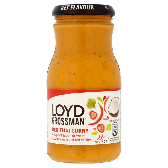 Loyd Grossman Thai Red Curry Sauce   350g