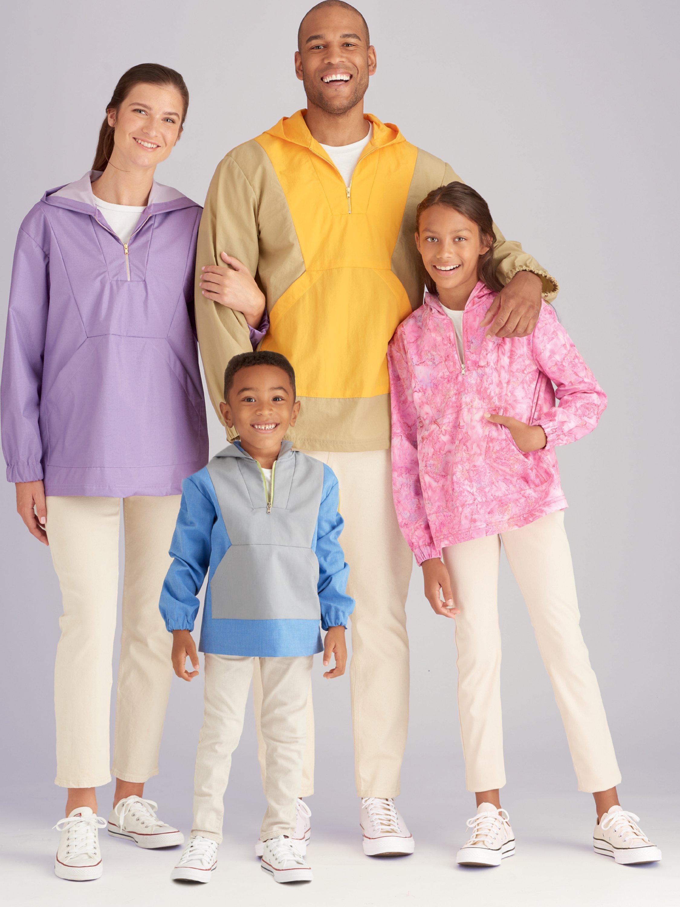 Simplicity sewing pattern S9481 unisex top, UK version