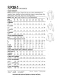 Simplicity S9384 misses sweatshirt sewing pattern - British product