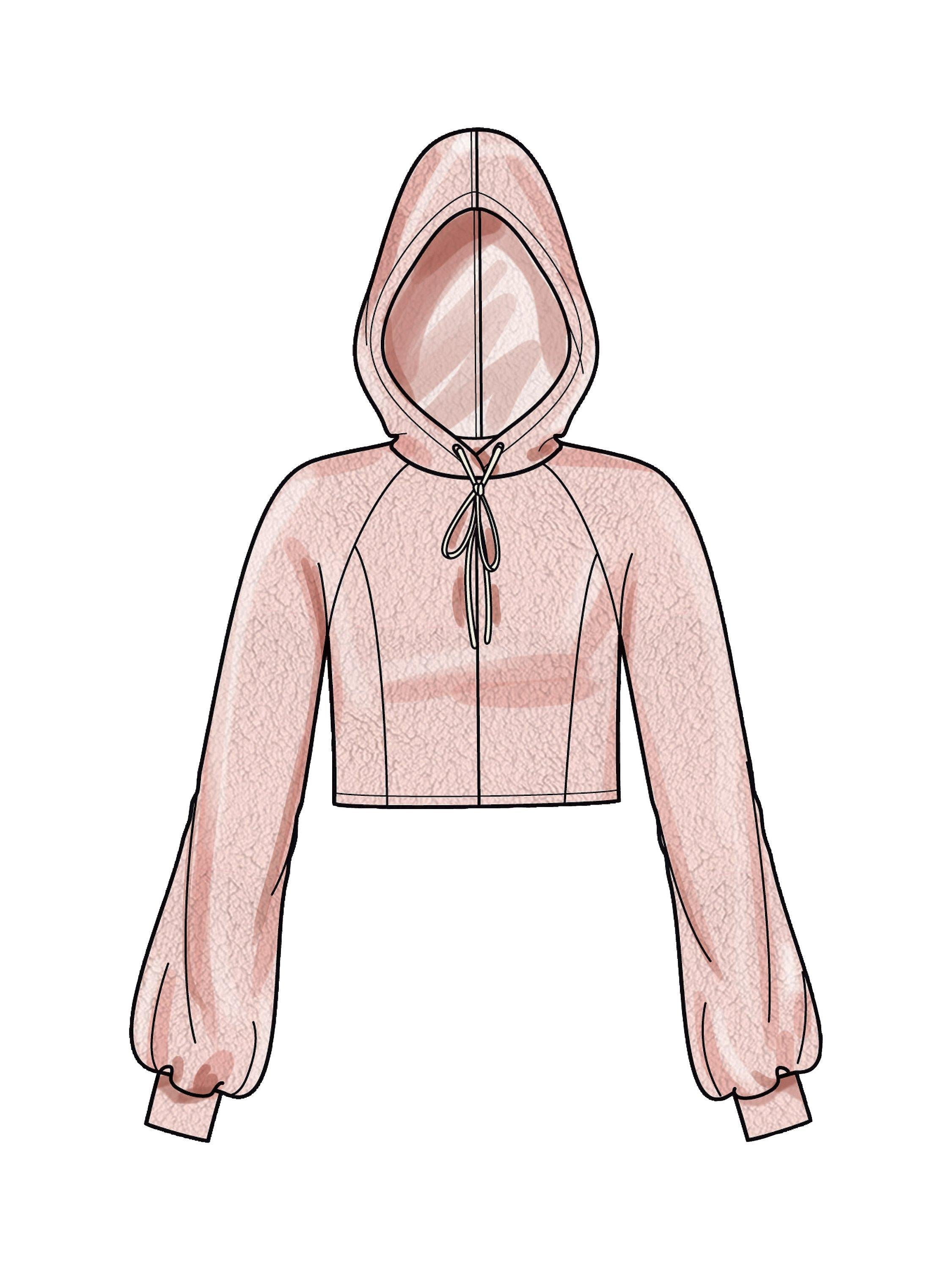 Simplicity S9384 misses sweatshirt sewing pattern - British product