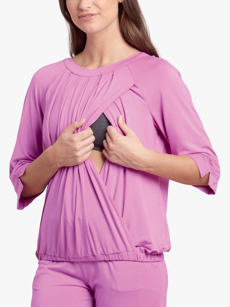 Simplicity S9556 sewing pattern for nursing tops, pants, shorts, blanket (British brand)
