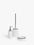 John Lewis enamel effect soap dispenser 250ml, imported from the UK