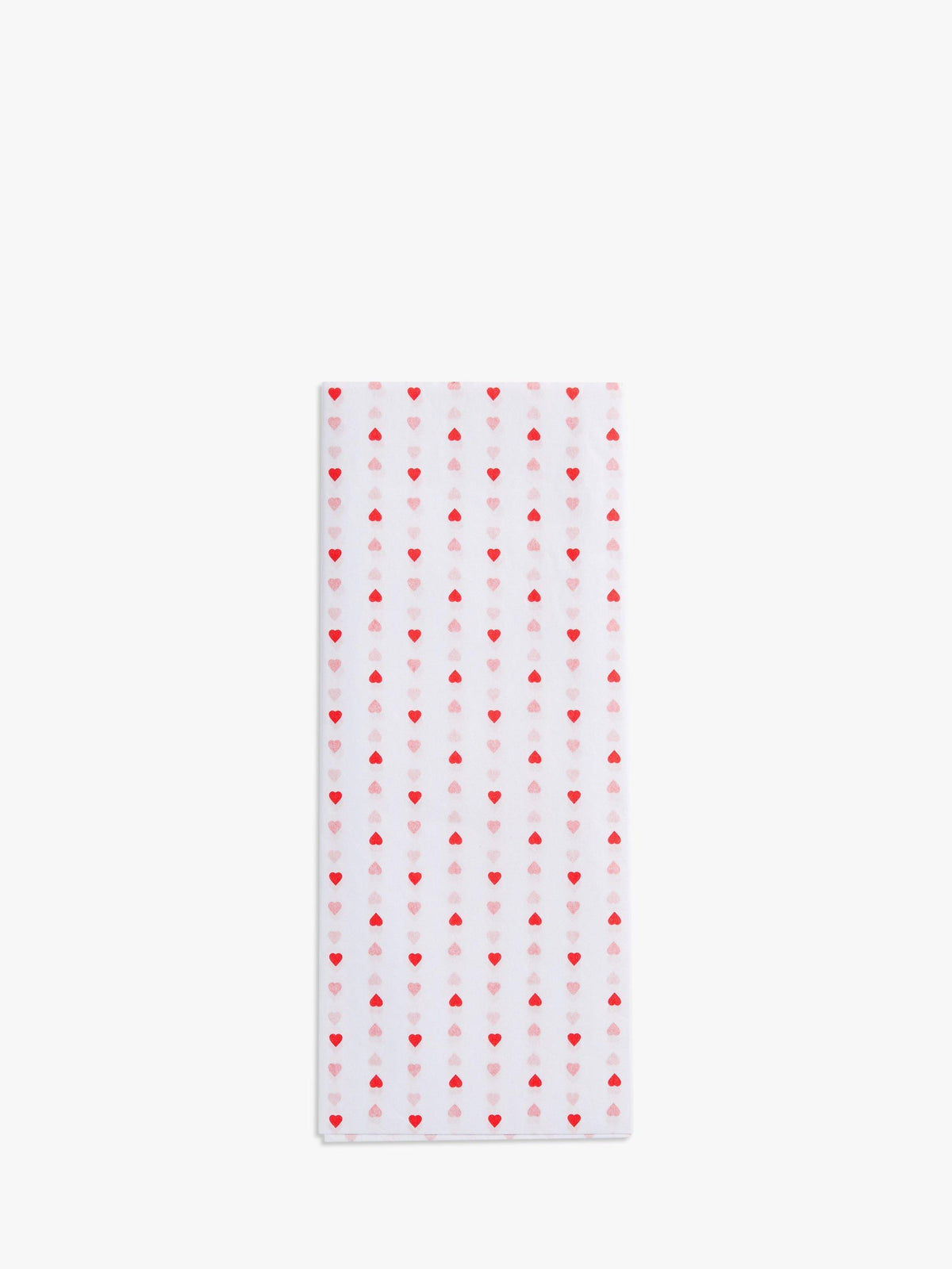 Ditsy Hearts Tissue Paper, Pack of 5 Printed Sheets