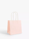 John Lewis pastel gift bags pack of 4 with handles (British brand)
