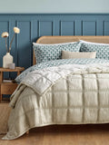 John Lewis linen blend quilt Natural super king size (British brand)