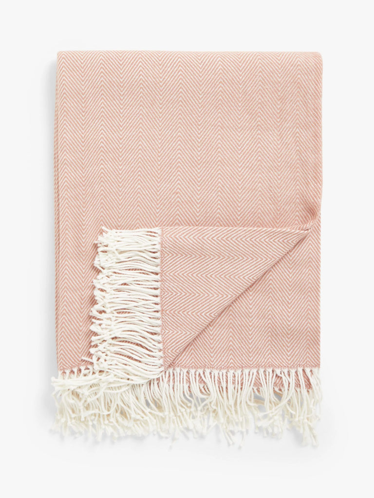 John Lewis ANYDAY Herringbone Throw